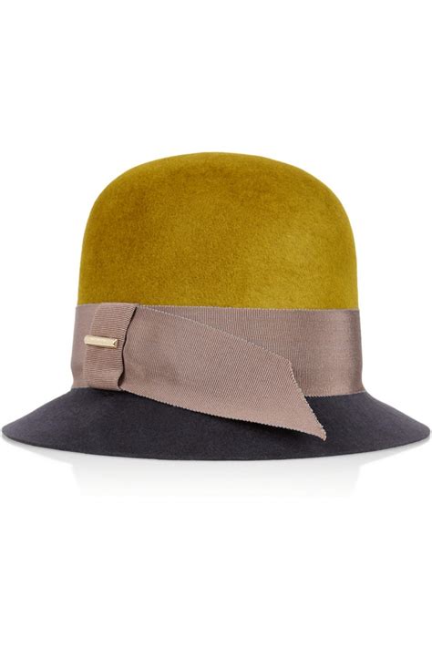 burberry rabbit felt hat|Burberry Prorsum: Black Rabbit Felt Round Hat.